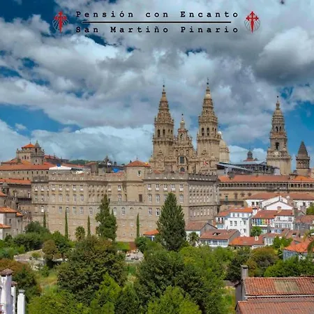 בית הארחה Con Encanto San Martino Pinario סנטיאגו דה קומפוסטלה